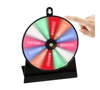 Roue de presse rotative - Roue rotative avec support réglable en hauteur | Roue de roulette avec annulation sèche | Win Fortune Spin Games In Party Pub Trade Show Carnival | Wheel Of Fortune