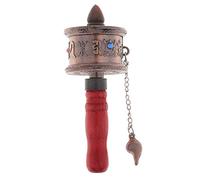 Roue de prière bouddhiste tibétain fabriquée à la main