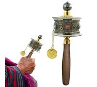 Roue De Prière Manuelle Méditation Ergonomique Rotation Silencieuse