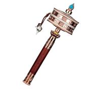 Roue de prière tibétaine, Bouddhiste à Main for bénédiction, méditation, Relaxation, Yoga, 1 pièce