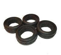 Roue de RC pour Tamiya pour TT01 TT02 pour Traxxas pour HSP pour HPI 1/10 RC Drift pour Voiture De Course, Mise À Niveau Pneus Bande Roulement en Caoutchouc