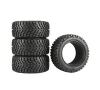 Roue de RC pour Wltoys 144001 Scx10 pour Tamiya 1.9 Pouces 75mm Pneus De Buggy Tout-Terrain Roue 12mm Moyeux Hexagonaux en Caoutchouc pour Voiture 1/14 1/16 1/10 RC(A)