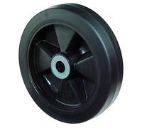 Roue de rechange D. de la roue 200 mm cap. charge 350 kg caoutchouc D. d'axe 20