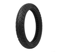 Roue de rechange plate en caoutchouc solide anti-crevaison pour scooter électrique E-bikes Noir 57-254 14 x 2,125