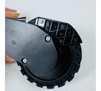 Roue de rechange pour aspirateur robot gauche et droite pour MOVA pour modèles P50 Ultra Z50 Ultra E40 Ultra optimisés pour une utilisation sur plancher de bois dur (roue gauche)