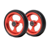 Roue de rechange pour fauteuil roulant de sport - Moyeu en aluminium, non gonflable, pneus PU antidérapants, roulement 8 mm/5/16, paire de roues avant