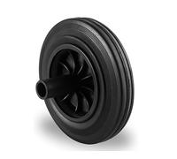 Roue de rechange pour poubelles à deux roues - 200 mm