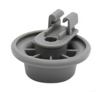 Roue de rechange pour rack inférieur Bosch pour modèles Siemens Inférieur | Plastique ABS, résistant à la chaleur, glisse en douceur, s'adapte aux supports inférieurs, finition de couleur grise