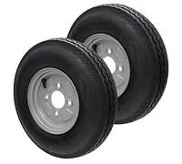 Roue de rechange pour remorque Deli 4.00-8 4.80-8 4PR 62M pour Stema DDR Roue complète grand trou central Set ou simple 8 pouces