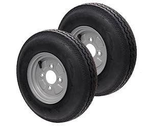 Roue de rechange pour remorque Deli 4.00-8 4.80-8 4PR 62M pour Stema DDR Roue complète grand trou central Set ou simple 8 pouces