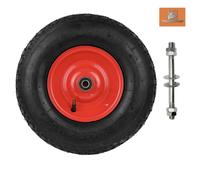 Roue gonflable de rechange pour roue de brouette, 4.00-6 2PR