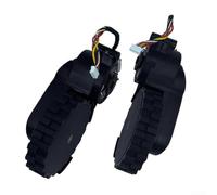 Roue de rechange silencieuse pour aspirateur robot Eufy Clean L50 L60, roulette en plastique de qualité pour un mouvement fluide à gauche et à droite, noir