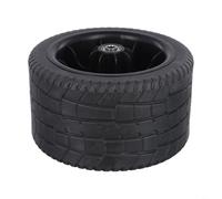 Roue de rechange silencieuse pour chariot de plage et chariot de jardin, accessoire de chariot pliable robuste avec design silencieux, pièces de rechange pour poussette (10 cm)