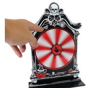 Roue De Récompenses Halloween - Jeu Tourniquet En Acrylique Avec Flèche | Accessoire de Table Interactive et Attrayant pour Fêtes en Famille, Carnavals et Événements Scolaires