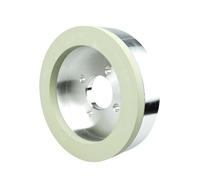 Roue de rectification de diamant, Meule diamantée vitrifiée 100mm, plusieurs tailles de grains 150-800, trou 20mm(400GRIT-D100mmxH20mm)