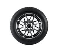 Roue de remorque 155/70 R13 LINGLONG R701 75N avec jante aluminium UNITRAILER 4Jx13 4x100 ET30 - roue complète 13 pouces pour remorques et caravane, charge 387 kg