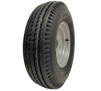 Roue de remorque 5.00-10, 4 plis, haute vitesse, homologuée pour la route, 355 kg, jante PCD 100 mm