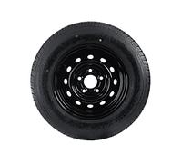 Roue de remorque avec jante noire 165 R13C UNITRAILER