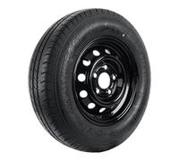 Roue de remorque renforcée 165/80 R13C LINGLONG 96/94N roue complète pour remorques avec jante acier UNITRAILER noire 4.5Jx13 H2 5x112 ET30, charge 675 kg