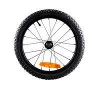 Motodak Roue remorque Modèle 16" Noir Compatible remorque mono roue Optimiz Roue de remplacement
