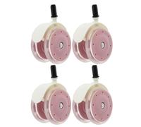 Roue de Remplacement pour Trotteur Bébé, Lot de 4, Rose