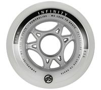 Powerslide Infinity 85a Wheel 4 Units Argenté 84 mm
