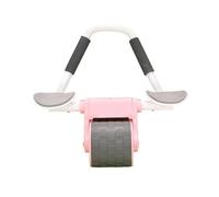 Roue de rouleau pour abdominaux portable - Entraîneur double cœur 41,5 x 38,5 x 18 cm, coudière, exercice antidérapant | Outil de fitness pour salle de sport, équipement d'entraînement à la maison