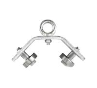 Roue de roulement de grue - Poulie de câble en fer d'angle, anneaux de levage de câbles métalliques pour charges élevées, équipement de remorquage suspendu | Professionnels Construction Atelier Mainte