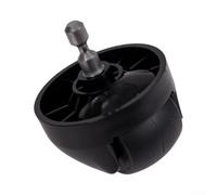 Roue de roulette avant de rechange pour Roomba séries 500 600 700 800 900 - Assemblage pivotant en plastique pour une navigation fluide sur bois dur et moquette - Noir 1 pièce