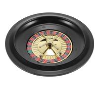 Roue de Roulette de Poker de 10 Pouces - Roulette Russe en Plastique Rotative pour Jeux de Fête Européenne, Plateau de Jeu, Accessoire