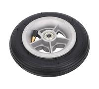 Roue de Scooter 6x1 1/4 150mm en Caoutchouc épaissi moyeu en Alliage d'aluminium de 4 Pouces Roue de Scooter Gonflable Impact Preuve pour Scooter électrique