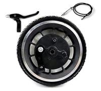 Roue de scooter 8" avec frein 20 cm roue massive avec frein à tambour 200 mm pneu tubeless et frein expansion moyeu largeur 45 mm (wheel cable180 lives)