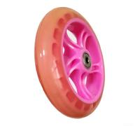 Roue de scooter de 15,2 cm de diamètre avec roulement de 145 mm (rose