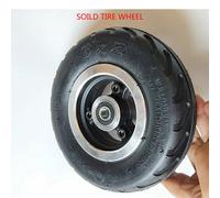 Roue De Scooter Électrique De Taille 6 Pouces, Pneu Solide 6x2, Roue Tubeless, Moyeu En Métal Pour Chariot, Chariot