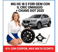 Roue De Secours 18 Pouces MG HS ⚙️ OEM Cric Offert + Clé ️ DOT 2025