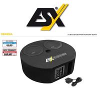 ESX DBX800A Pneu de Rechange Actif Haut-Parleur Double Subwoofer pour Creux