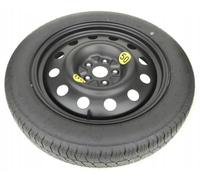 Roue de secours galette 16" compatible avec MERCEDES A, B, C (NO AMG) BMW 2 ACTIVE TOURER avec cric, cle, sac