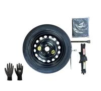Roue de secours galette 16" compatible avec TOYOTA YARIS/YARIS HYBRID (2011-2019), IQ, AYGO, NISSAN MICRA, KIA RIO, STONIC, HYUNDAI i10, i20 avec cric, cle, sac