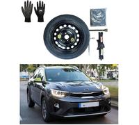Roue de secours galette 16'' pour KIA STONIC avec CRIC CLE SAC et GUANTS 125/80