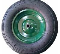 Roue de secours LIMEX verte sans axe 377637