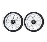 Roue de secours pliable pour vélo 82 mm en alliage d'aluminium noir, rouge, argent, or (argent)