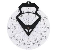 Roue de séquences d'accords de musique professionnelle antidérapante Affichage des relations de tonalité et de touche Graphiques de visualisation d'accords de guitare