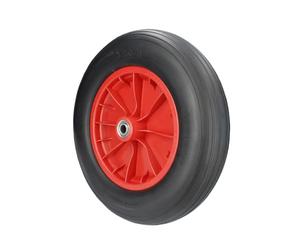 Roue de serre massive, robuste et durable, idéale pour la mobilité des structures agricoles et l'optimisation des cultures.