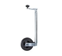 Roue de support 35 mm avec roue en caoutchouc pleine 160 x 40 et jante en pla...