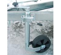 Roue de support avec jante plastique 220 x 70 caravane remorque remorque bate...