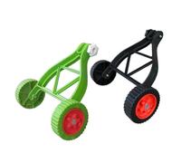 Roue de Support de la Coupe à Cordes, Roue Wacker Mauvaises Herbes réglable, Support auxiliaire Roues Droites, pièces Tondeuse à Gazon et Accessoires pour Le mangeur d'herbe (