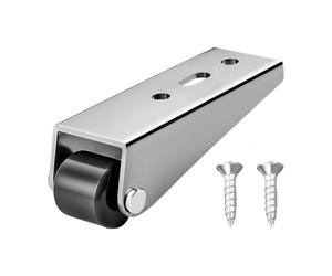 Roue de support de portail - Rail vertical porteur, guide inférieur anti-af