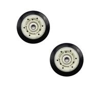 Roue De Support De Sèche-linge 2 Pièces, Compatible Avec Whirlpool, Kit De Rouleaux Arrière De Rouleaux De Tambour