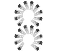 Roue de Support pour Porte en Bois, Poulie Basse Directionnelle | PP Nylon et Fer, Montage Latéral ou Vertical, Stabilité Renforcée, Protection du Sol, pour Portails et Placards