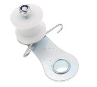 Roue de Tension de chaîne de Rouleaux de Printemps pour Un Trait de Tension pour 110cc 125cc 140cc vélo de vélo de vélo de vélo en Terre variée(Style A White)